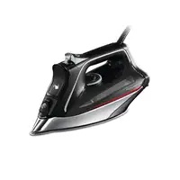 Rowenta DW8210 Plancha vapor-seco Suela Microsteam 400 HD Láser 2800 W Negro, Rojo