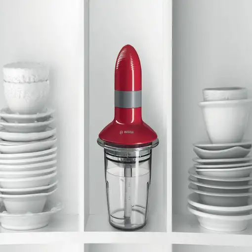 Bosch MMR08R2 picadora eléctrica de alimentos 0,8 L 400 W Gris, Rojo