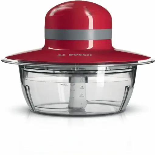 Bosch MMR08R2 picadora eléctrica de alimentos 0,8 L 400 W Gris, Rojo