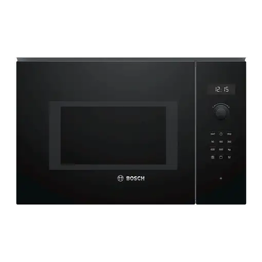 Bosch Serie 6 BEL554MB0 microondas Negro, Acero inoxidable Microondas combinado In