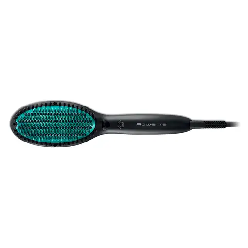 Rowenta Power Straight CF5820 Cepillo alisador Caliente Negro, Verde 1,8 m