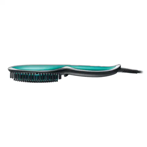 Rowenta Power Straight CF5820 Cepillo alisador Caliente Negro, Verde 1,8 m