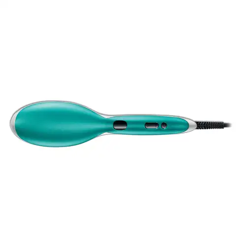 Rowenta Power Straight CF5820 Cepillo alisador Caliente Negro, Verde 1,8 m