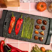 Plancha de cocina eléctrica JATA JT950 de 46 x 28 cm. Fabricada en España