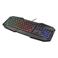 Trust GXT 830-RW Avonn teclado Juego USB Español Negro