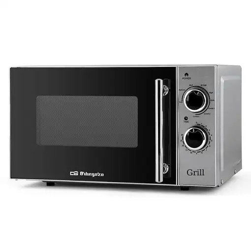 Orbegozo MIG 2550 microondas Negro, Acero inoxidable Microondas combinado Encimera