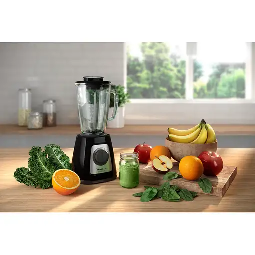 Moulinex LM4358 1,75 L Batidora de vaso 800 W Negro