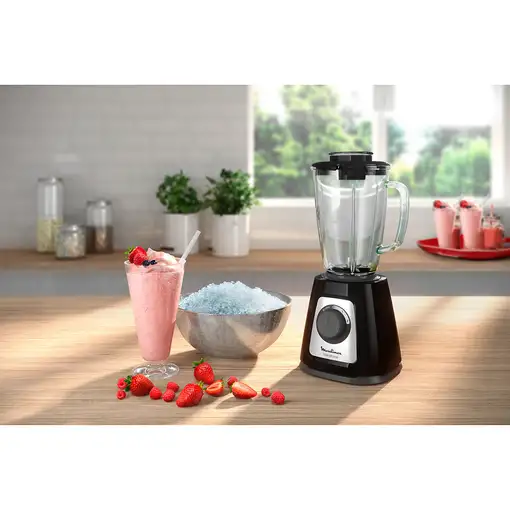 Moulinex LM4358 1,75 L Batidora de vaso 800 W Negro