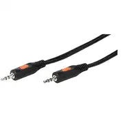 Vivanco 46044 cable de audio 1,5 m 3,5mm Negro, Naranja