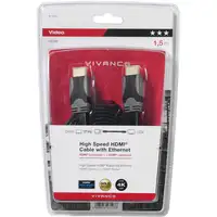 Vivanco 47/10 15FG cable HDMI 1,5 m HDMI tipo A (Estándar) Negro, Gris