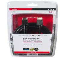 Vivanco 47161 cable HDMI 5 m HDMI tipo A (Estándar) Negro