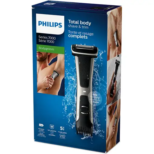 Philips 7000 series Bodygroom Series 7000 BG7025/15 Recortador corporal e íntimo
