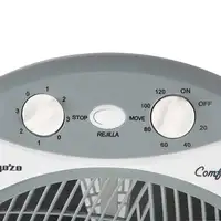 Orbegozo BF-1030 ventilador Gris, Blanco