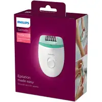Philips Satinelle Essential Depiladora con cable compacta para las piernas