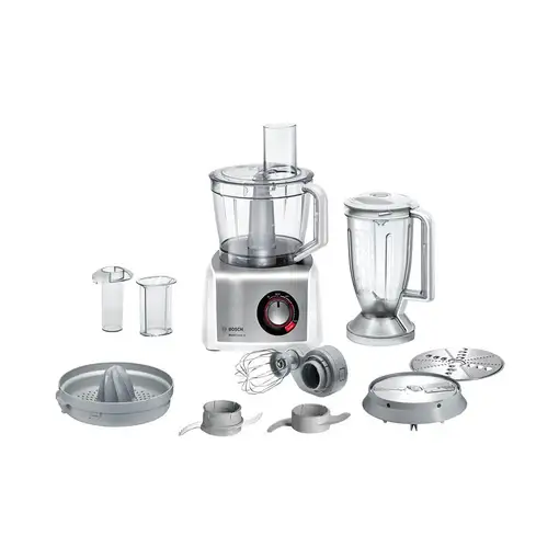 Bosch MC812S820 robot de cocina 1250 W 3,9 L Acero inoxidable, Blanco Bosch MC812S820 robot de cocina 1250 W 3,9 L Acero inoxidable, Blanco