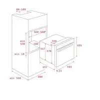 Horno 70 L Acero satinado 111280003 TEKA