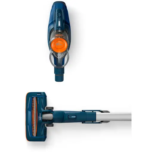 Philips Cepillo de aspiración 180° Aspiradora vertical sin cable