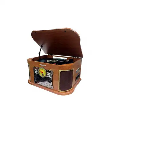 Sunstech PXRC52CD Tocadiscos de tracción directa Madera Automático