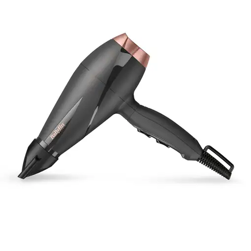BaByliss Smooth Pro 2100 secador 2100 W Negro, Oro rosado