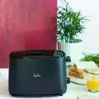 Tostadora JATA TT631 con dos ranuras anchas. 6 niveles de tostado. Con tapa
