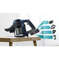 Bosch Serie 6 BCS611P4A aspiradora de pie y escoba eléctrica Batería Secar Filtro