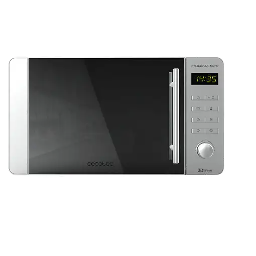 Cecotec 01533 microondas Acero Microondas con grill Encimera 20 L 700 W