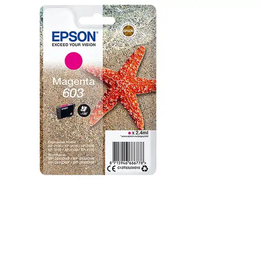 Epson Singlepack Magenta 603 Ink