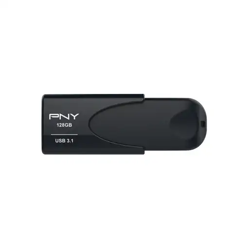 PNY Attache 4 unidad flash USB 128 GB USB tipo A 3.2 Gen 1 (3.1 Gen 1) Negro