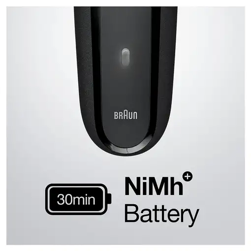 Braun Series 3 81702942 afeitadora Máquina de afeitar de láminas Recortadora Negro