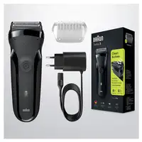 Braun Series 3 81702942 afeitadora Máquina de afeitar de láminas Recortadora Negro