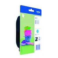 Brother LC221CBP cartucho de tinta 1 pieza(s) Original Cian
