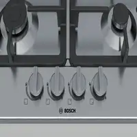Bosch Serie 4 PGH6B5B90 hobs Acero inoxidable Integrado 60 cm Encimera de gas 4 zo