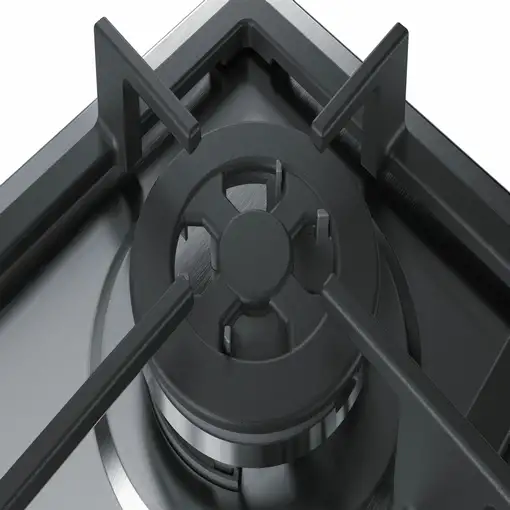 Bosch Serie 4 PGH6B5B90 hobs Acero inoxidable Integrado 60 cm Encimera de gas 4 zo