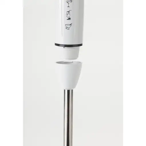 JATA BT126 licuadora Batidora de inmersión 400 W Acero inoxidable, Blanco