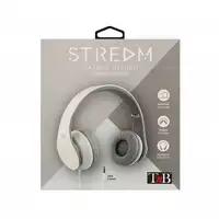 Auriculares de diadema estéreo blanco, CSSTREAMWH Stream TNB