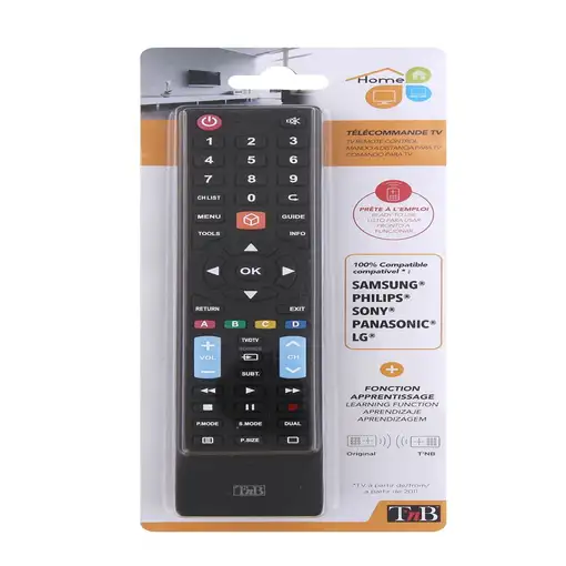 T'nB TCUN05 mando a distancia IR inalámbrico TV Botones