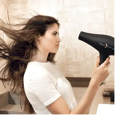 Secador de pelo  IoniCare 5350 PowerShine Fire  2600 W Negro, Rosa CECOTEC