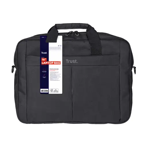 Trust Primo 40,6 cm (16\) Maletín Negro