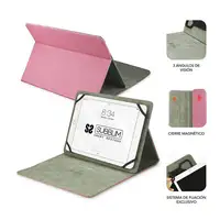 Funda Universal Para Tablets Clever Stand Tablet Case 9.6\11\  Rosa