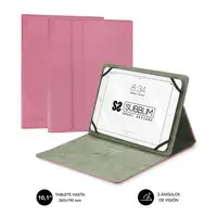 Funda Universal Para Tablets Clever Stand Tablet Case 9.6\11\  Rosa