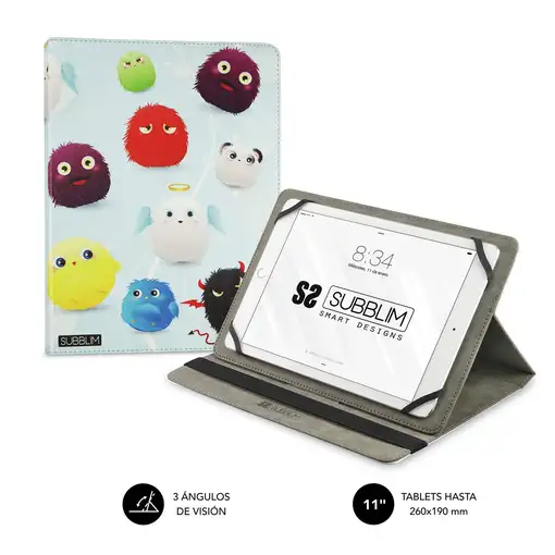Funda Tablet Universal Trendy Case Furry 9.6\ a 11\