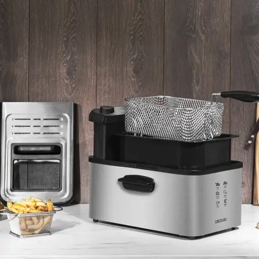 Cecotec Freidora con aceite Freidora CleanFry Infinity 3000