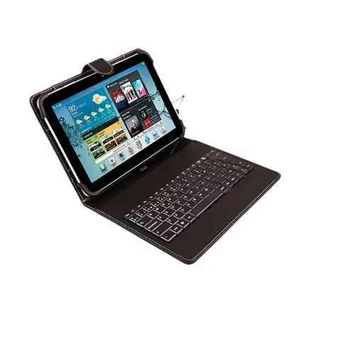 SilverHT Funda Universal con Teclado Micro USB para tablets de 9'' a 10.1''