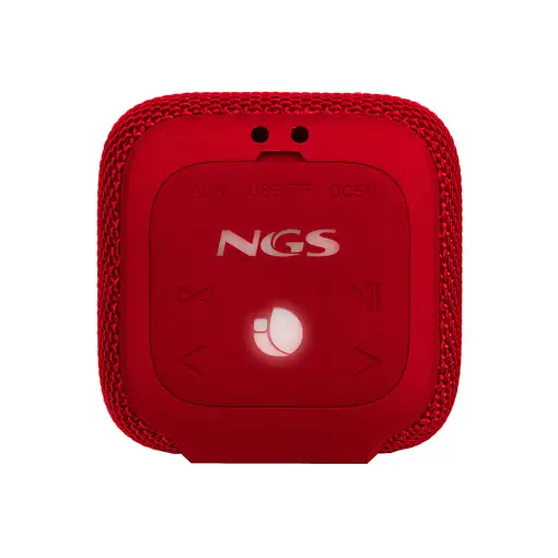 NGS Roller Coaster Altavoz portátil estéreo Rojo 10 W