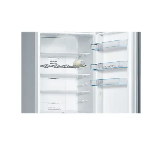 Bosch Serie 4 KGN39VIEA nevera y congelador Independiente 368 L E Acero inoxidable
