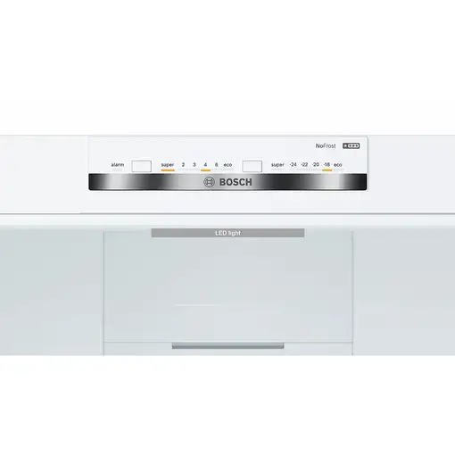 Bosch Serie 4 KGN39VWDA nevera y congelador Independiente 368 L D Blanco