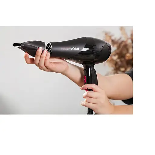Solac SP7170 secador 2600 W Negro, Púrpura