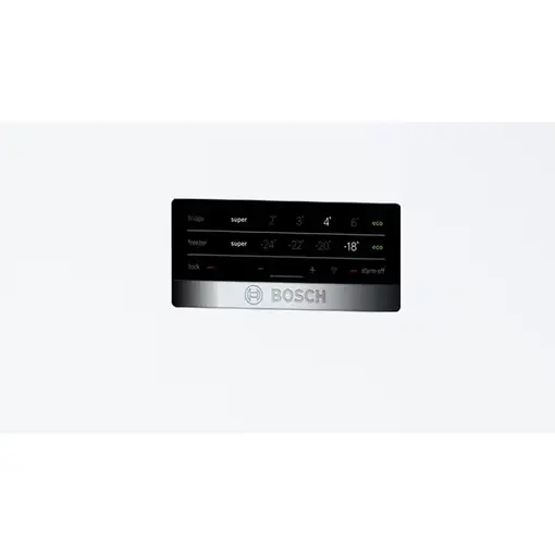 Bosch Serie 4 KGN39XWDP nevera y congelador Independiente 368 L D Blanco