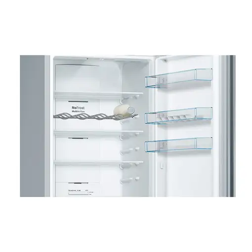 Bosch Serie 4 KGN39VIDA nevera y congelador Independiente 368 L D Acero inoxidable