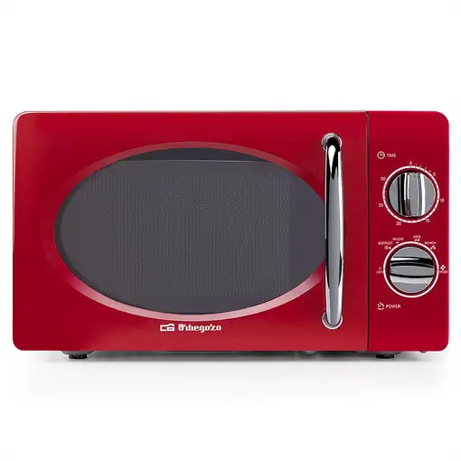 Orbegozo MI-2020 microondas Rojo Solo microondas Encimera 20 L 700 W